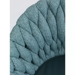 Hot Armlehnstuhl Knot Petrol Stühle