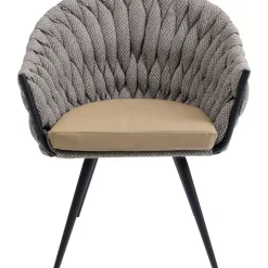Hot Armlehnstuhl Knot Tweed Stühle