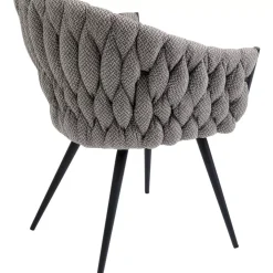 Hot Armlehnstuhl Knot Tweed Stühle