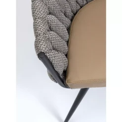 Hot Armlehnstuhl Knot Tweed Stühle