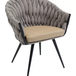 Hot Armlehnstuhl Knot Tweed Stühle