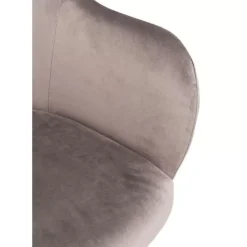 Hot Armlehnstuhl Lady Velvet Grau Stühle