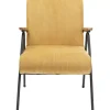 Outlet Armlehnstuhl Ryan Gelb Sessel
