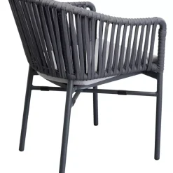 Best Armlehnstuhl Santanyi Dunkelgrau Outdoormöbel
