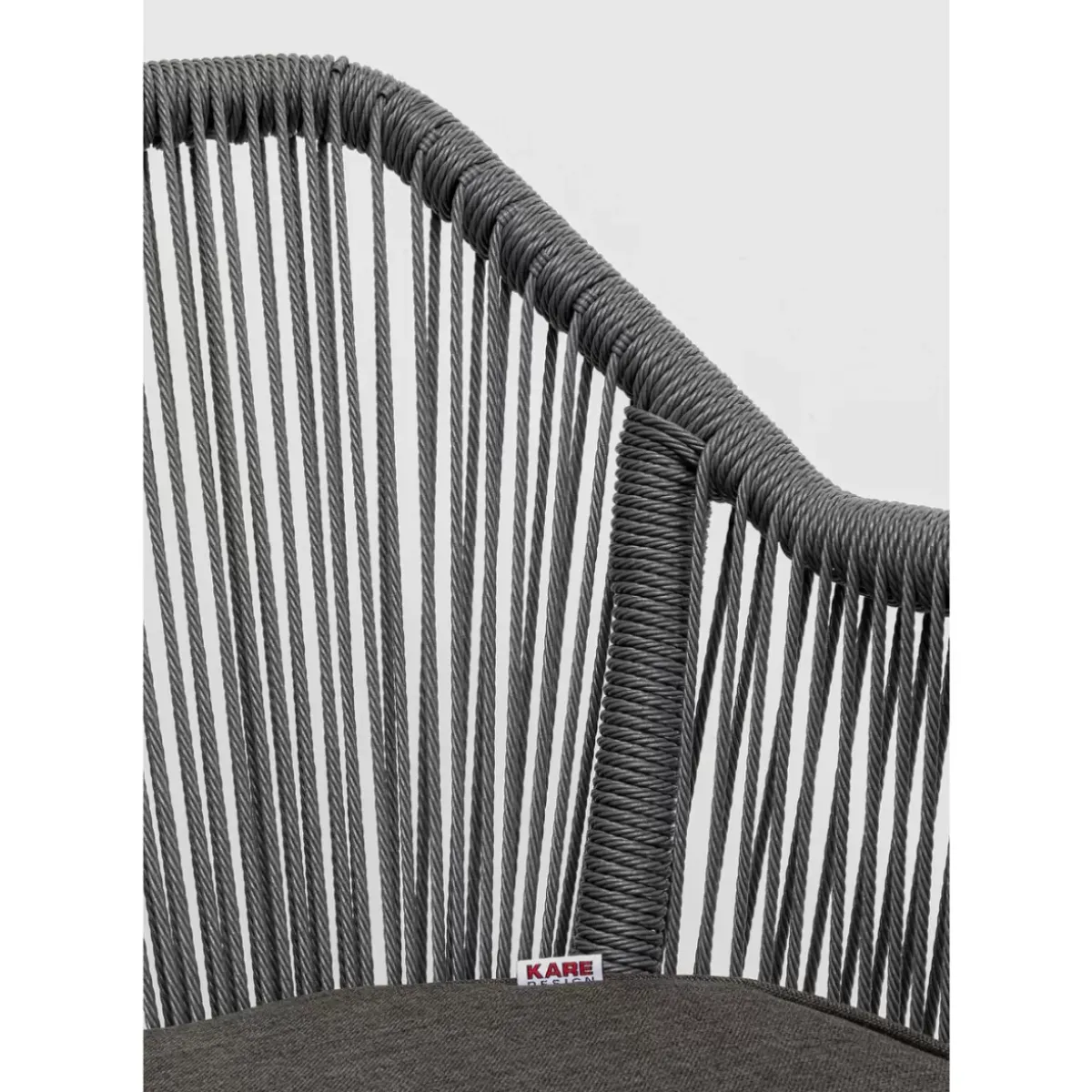 New Armlehnstuhl Wave Grau Outdoormöbel
