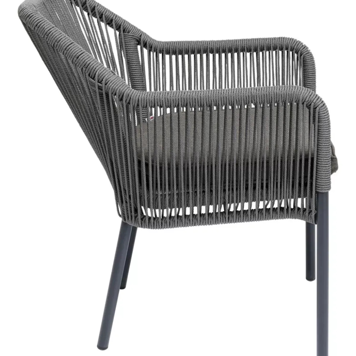 New Armlehnstuhl Wave Grau Outdoormöbel