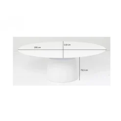 Best Ausziehtisch Benvenuto Weiss 200(50)X110Cm Tische