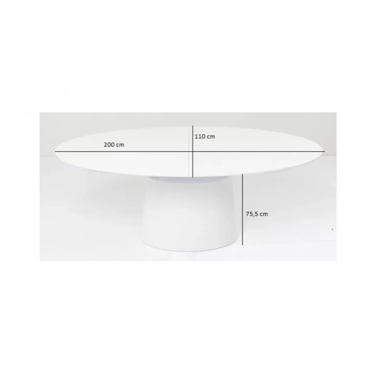 Best Ausziehtisch Benvenuto Weiss 200(50)X110Cm Tische