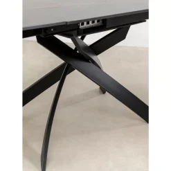 Hot Ausziehtisch Twist Schwarz 120(30+30)X90Cm Tische