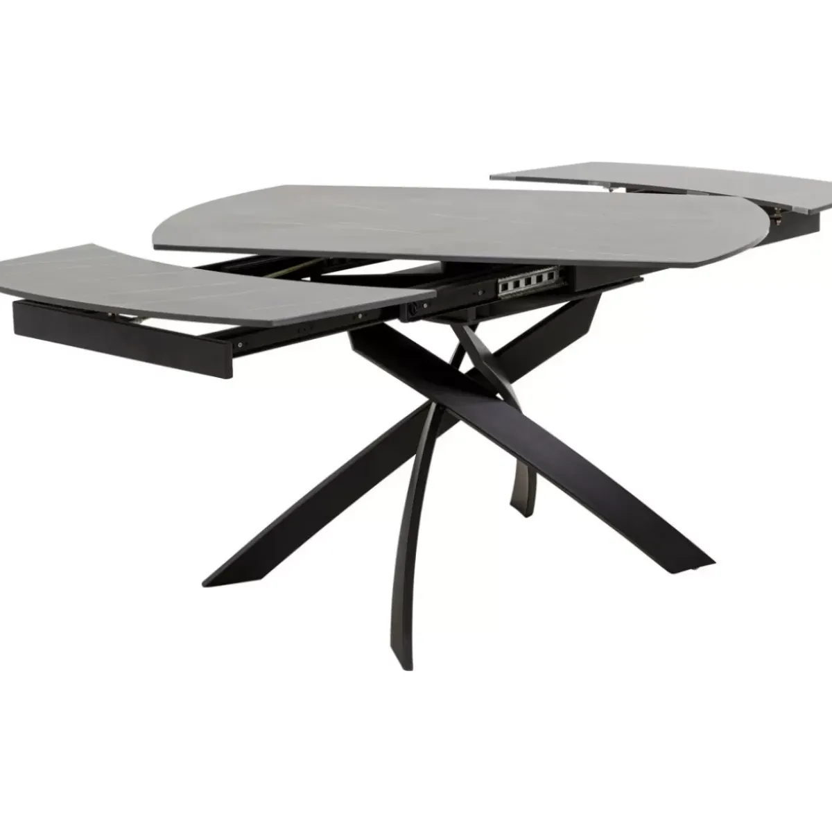 Hot Ausziehtisch Twist Schwarz 120(30+30)X90Cm Tische