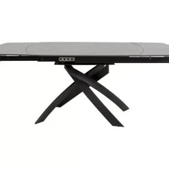 Hot Ausziehtisch Twist Schwarz 120(30+30)X90Cm Tische