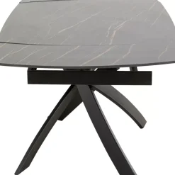 Hot Ausziehtisch Twist Schwarz 120(30+30)X90Cm Tische