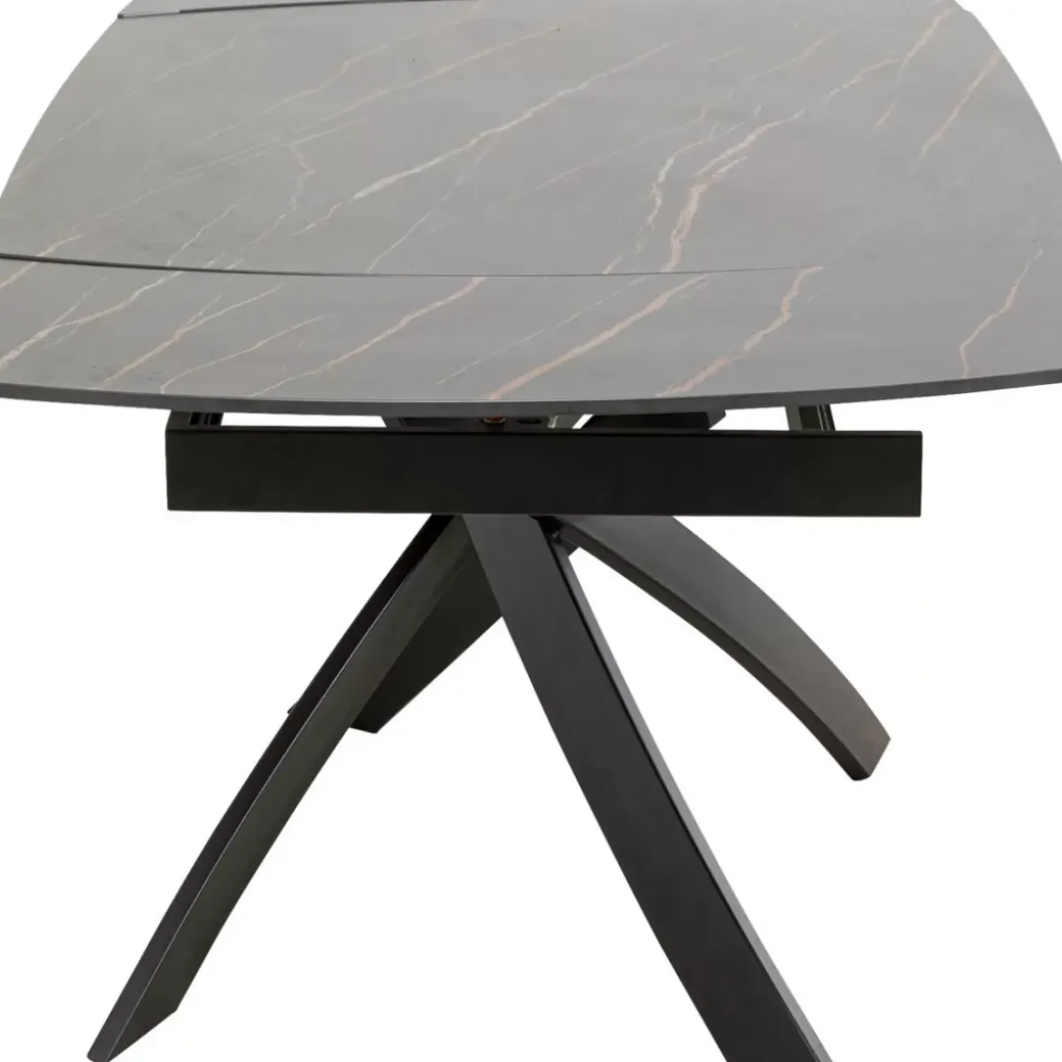 Hot Ausziehtisch Twist Schwarz 120(30+30)X90Cm Tische