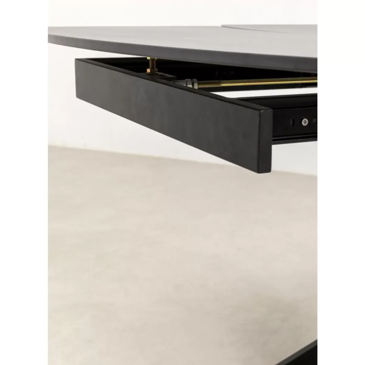 Hot Ausziehtisch Twist Schwarz 120(30+30)X90Cm Tische