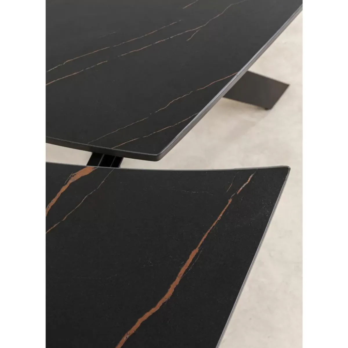 Hot Ausziehtisch Twist Schwarz 120(30+30)X90Cm Tische