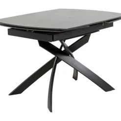 Hot Ausziehtisch Twist Schwarz 120(30+30)X90Cm Tische