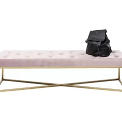 Bank Crossover Rose Messing 150X40Cm Sitzbänke