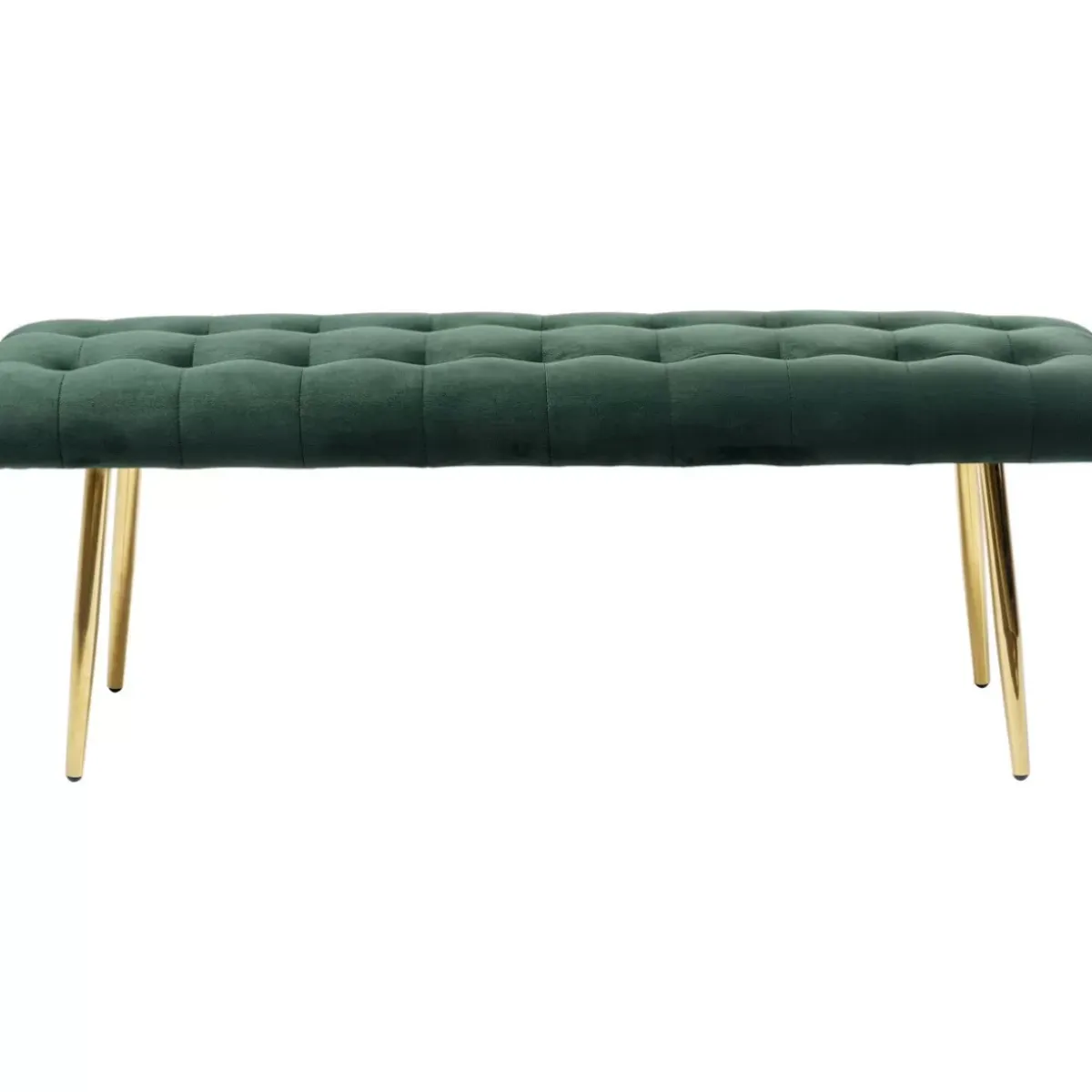 Outlet Bank Dallas Velvet Grun 110Cm Sitzbänke