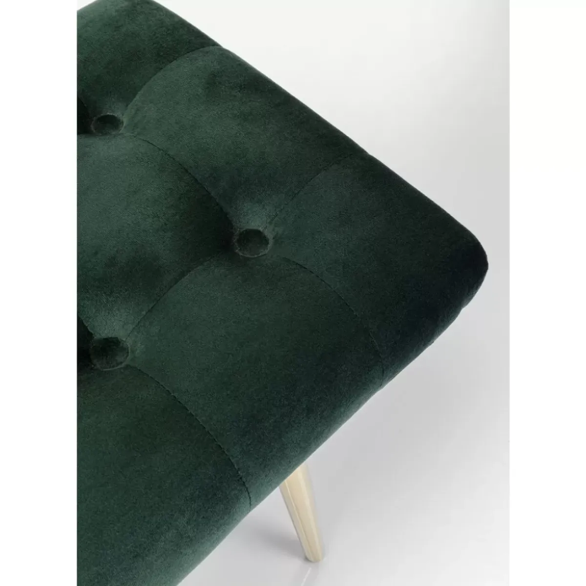 Outlet Bank Dallas Velvet Grun 110Cm Sitzbänke