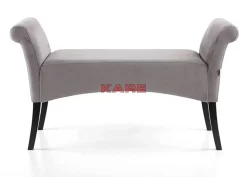 Bank Motley Velvet Silvergrey Sitzbänke