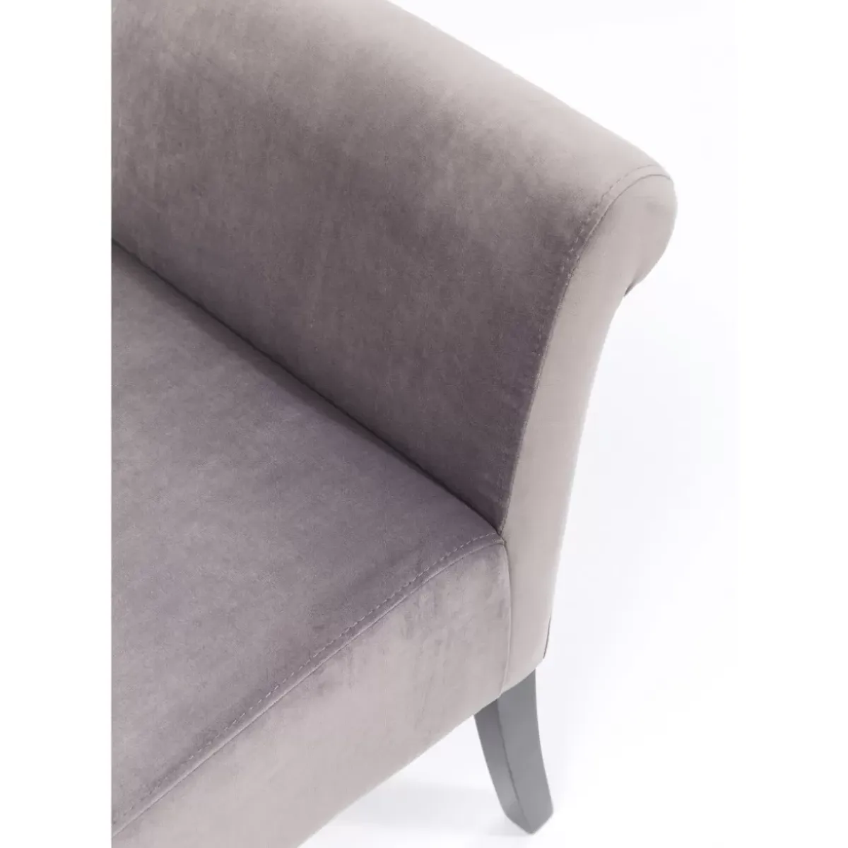 Bank Motley Velvet Silvergrey Sitzbänke