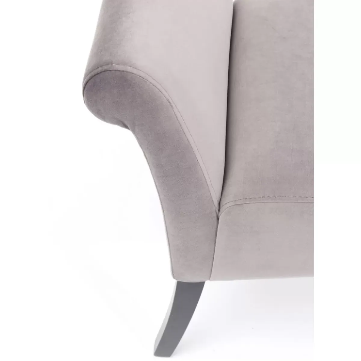 Bank Motley Velvet Silvergrey Sitzbänke