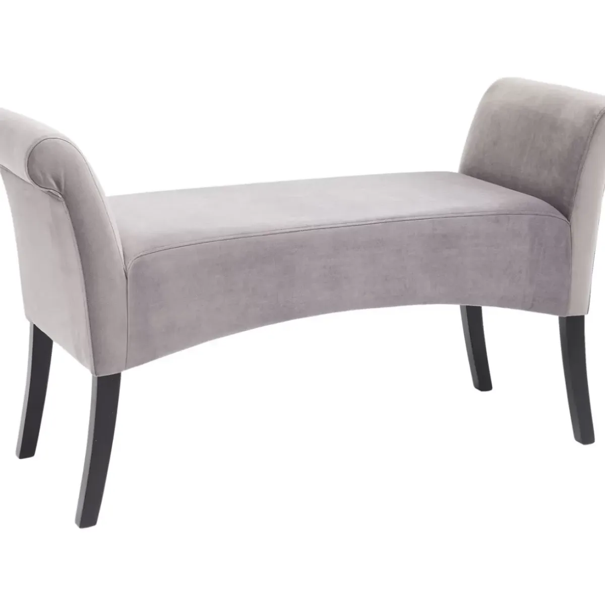 Bank Motley Velvet Silvergrey Sitzbänke