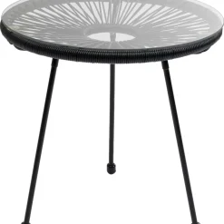 Best Beistelltisch Acapulco Schwarz Outdoormöbel