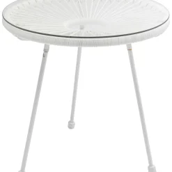 Beistelltisch Acapulco Weiss Outdoormöbel