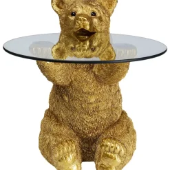 Online Beistelltisch Animal Bear Gold O40Cm Tische