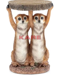 New Beistelltisch Animal Meerkat Sisters O33Cm Tische