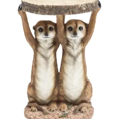 New Beistelltisch Animal Meerkat Sisters O33Cm Tische