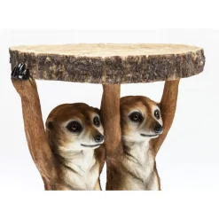 New Beistelltisch Animal Meerkat Sisters O33Cm Tische