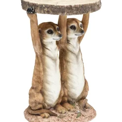New Beistelltisch Animal Meerkat Sisters O33Cm Tische