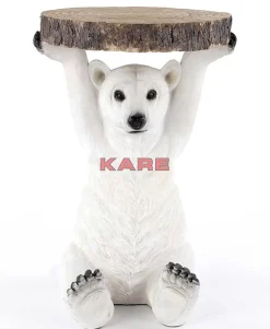 Beistelltisch Animal Polar Bear O37Cm Tische