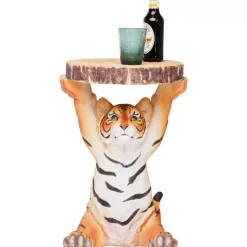 Discount Beistelltisch Animal Tiger O35Cm Tische