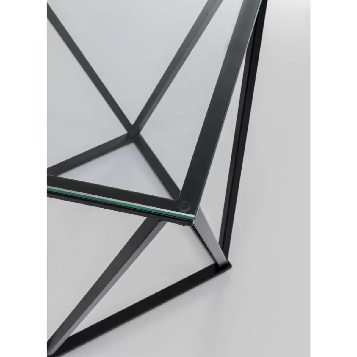 Sale Beistelltisch Cristallo Schwarz 50X50Cm Tische