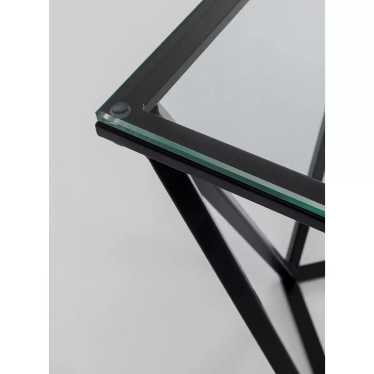 Sale Beistelltisch Cristallo Schwarz 50X50Cm Tische