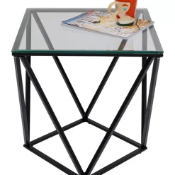 Sale Beistelltisch Cristallo Schwarz 50X50Cm Tische
