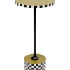 Clearance Beistelltisch Domero Checkers Olive O25Cm Tische