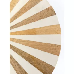 Discount Beistelltisch Domero Cirque Gold Weis O40Cm Tische