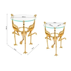 Discount Beistelltisch Flamingo Tische