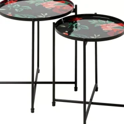 Hot Beistelltisch Flowers Garden Round (2/Set) Tische