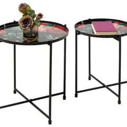 Hot Beistelltisch Flowers Garden Round (2/Set) Tische