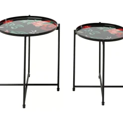 Hot Beistelltisch Flowers Garden Round (2/Set) Tische