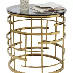 Clearance Beistelltisch Jupiter Gold O55Cm Tische