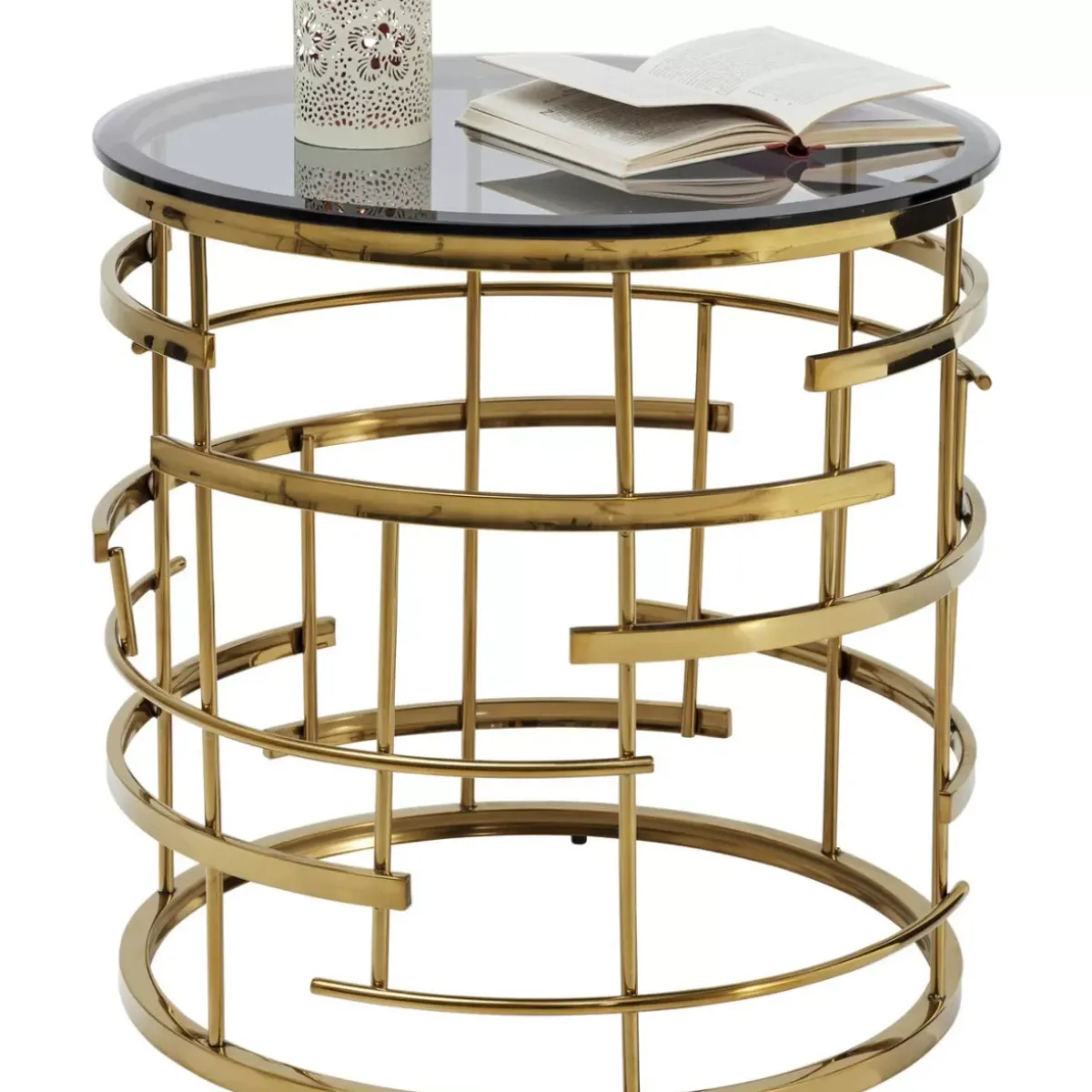Clearance Beistelltisch Jupiter Gold O55Cm Tische
