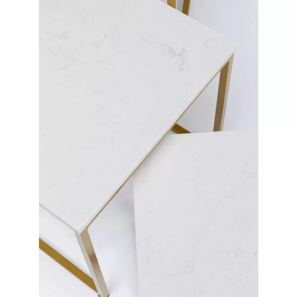 Clearance Beistelltisch Key West Gold (3/Set) Tische