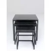 Beistelltisch Key West Schwarz (3/Set) Tische