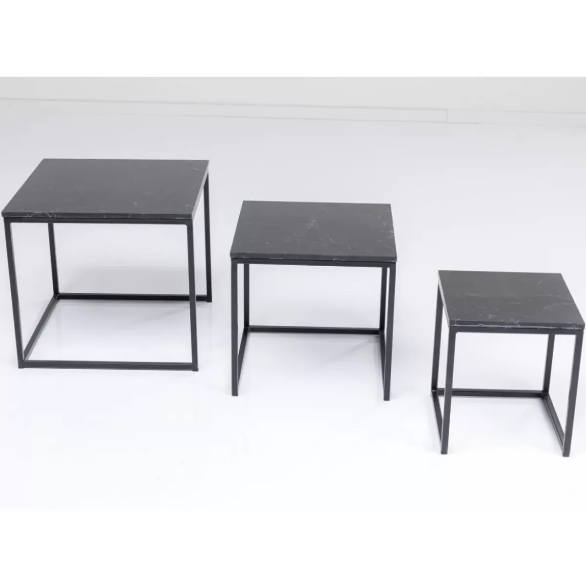 Beistelltisch Key West Schwarz (3/Set) Tische